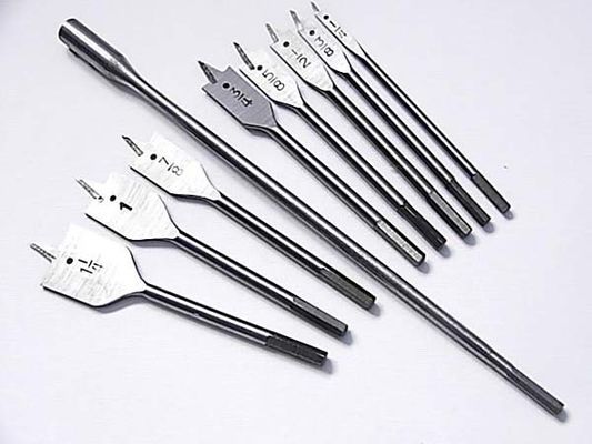 Titanyum Kaplamalı Altıgen Şaftlı Ahşap Matkap Uçları DIN Standardı 6-40mm