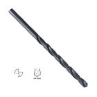 Metal Siyah Oksit DIN340 Uzun Tip Yüksek Hız Çelik Büküm Matkap Uçları