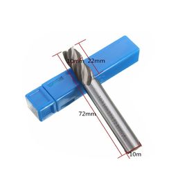 HSS 4 Flüt Son Mill Tam olarak öğütülmüş CNC freze kesicisi