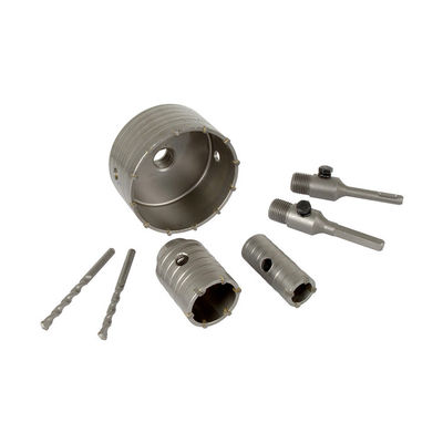 SDS Plus Şaftlı Beton Duvarlar için 30-160mm TCT Delik Testeresi