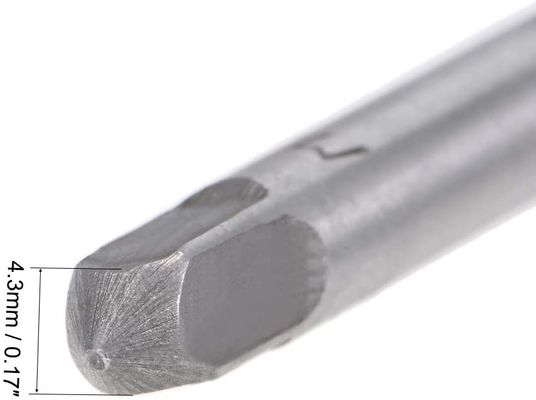 HSS M6 El Tapları Düz Flüt 1 Pitch Metric Thread