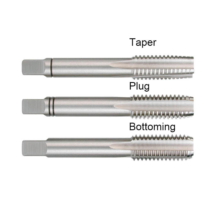 DIN352 HSS Düz Flüt Makine Muslukları M1-M64 Alaşımlı Çelik