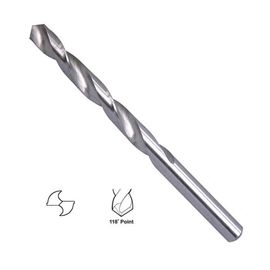 1-13mm DIN338 Düz Şaft HSS Matkap Uçları Alüminyum / Plastik İçin Parlak Cilalı