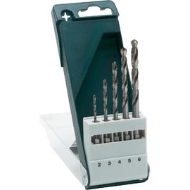 HSS Titanyum Kaplamalı Matkap Uçları, Parlak Bitmiş Metal İçin Plastik Kasa