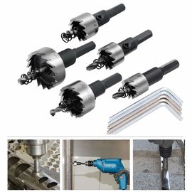 5 ADET 16-30mm HSS Delik Testere Matkap Ucu Seti, Metal Kesme Delik Testere Seti