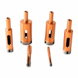 Mermer Granit Tile Keramik için 6-30mm'lik Elmas Core Bit Set
