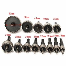 16-53mm paslanmaz çelik için 13pc HSS delikli testere seti