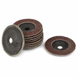 4 inç Aşındırıcı Aracı Flap Tekerlek Aşındırıcı Taşlama Diskleri 320 Grit 10 Adet